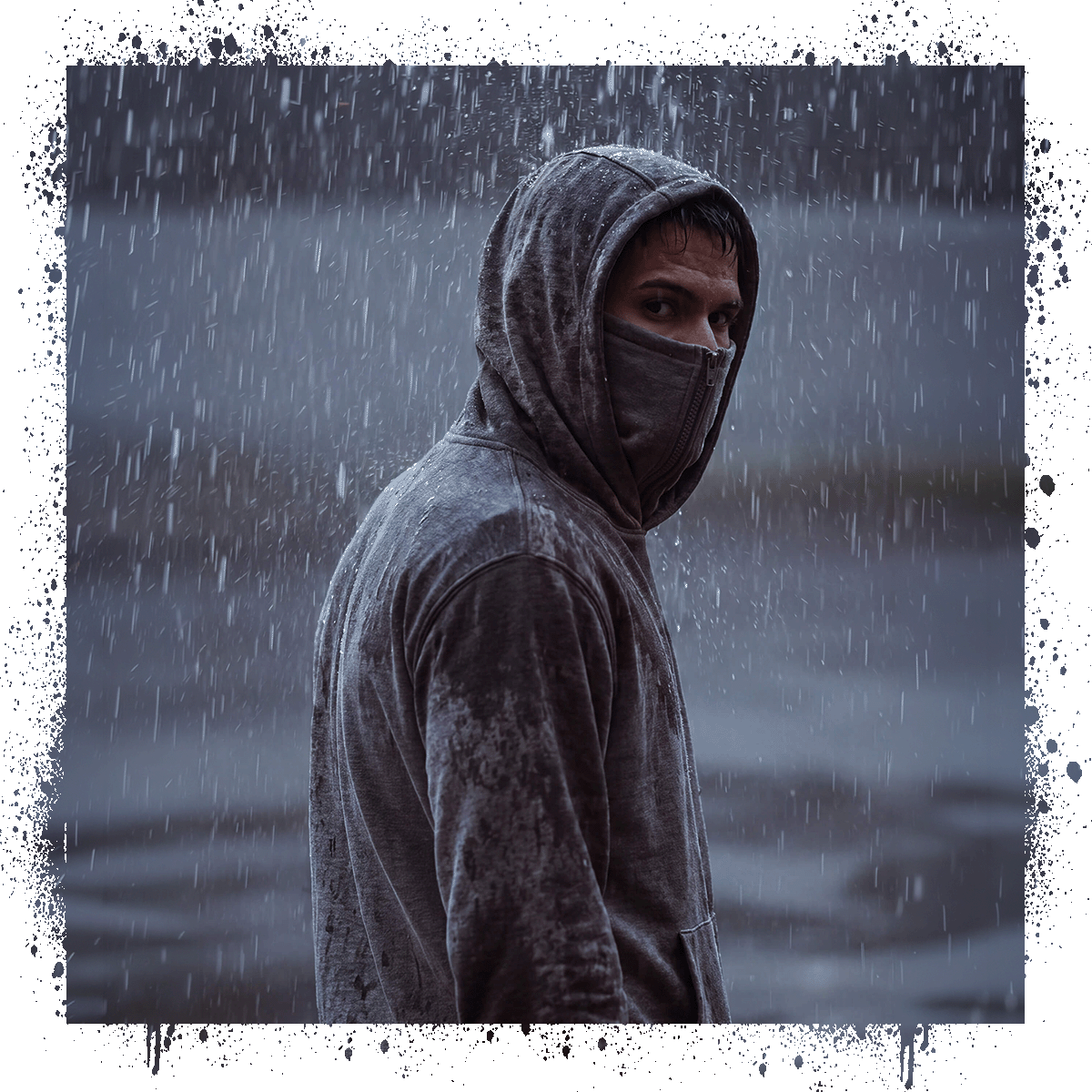 Super High Neck Hoodie