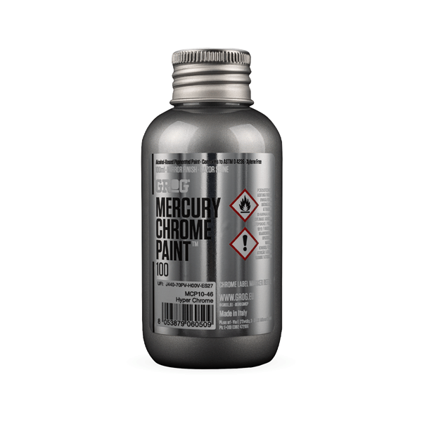Grog Refill Mercury Chrome Paint 100 - Hyper Chrome 100ml