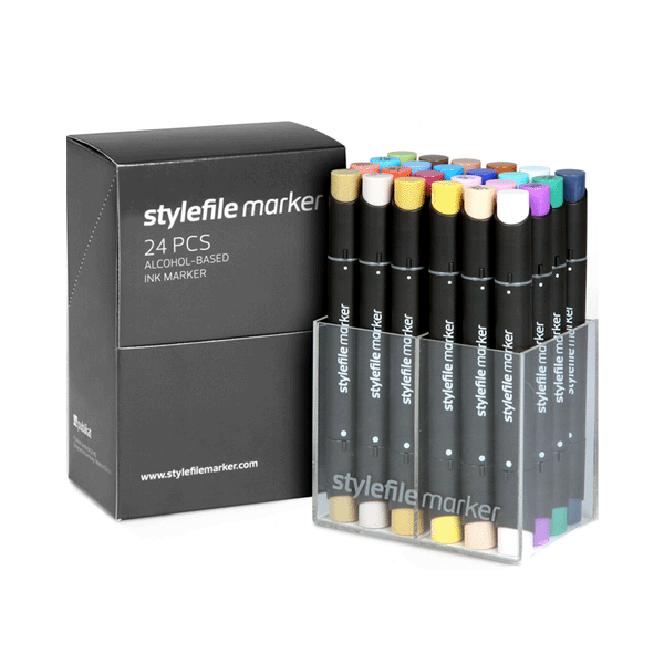 Stylefile Marker - Main B Set (24 Stifte)