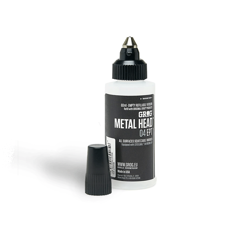 Grog Empty Metall Head