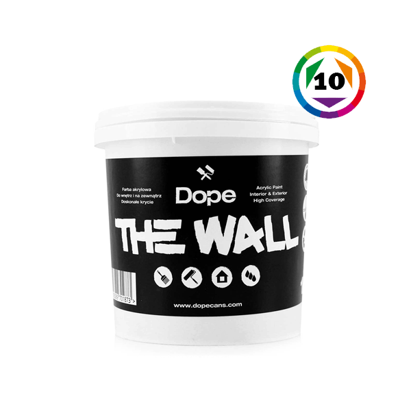 Dope The Wall Wandstreichfarbe: 1 Liter