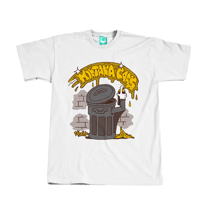  Montana T-Shirt - Trash Can by Max Solca 